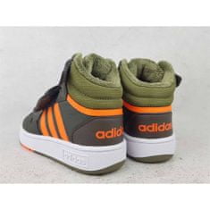 Adidas Čevlji zelena 21 EU Hoops Mid 30 AC I