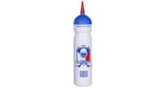 Multipack 5 kosov Češka Hokejska športna steklenica z izlivom bela 1000 ml