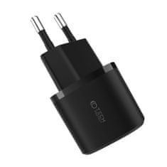 Tech-protect C20W polnilnik USB / USB-C 20W QC PD, črna