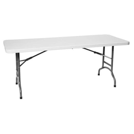 Hendi Zložljiva gostinska miza bela 152x70cm do 150kg - Hendi 810927