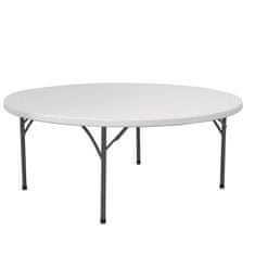 Hendi Bela okrogla zložljiva gostinska miza premera 180 cm do 250 kg - Hendi 810941
