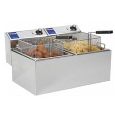 Hendi Mastercook catering friteza 7kW 230V 2 x 8L - Hendi 207307