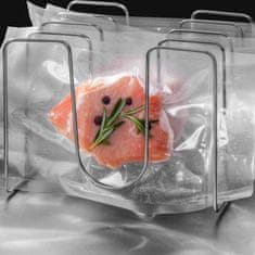 Royal Catering Folija v zvitku, mrežaste vrečke za stroj za vakuumsko pakiranje KIT različnih velikosti 8 zvitkov LFGB in FDA certifikat.