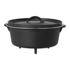 Royal Catering Litoželezni kotel za lovski žar ø 37cm 10,75L + NOGE