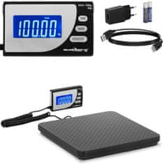 Noah Industrijska tehtnica za pakete do 100 kg / 0,1 g LCD USB