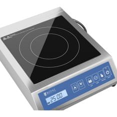 Royal Catering Prenosna indukcijska kuhalna plošča 1 x 28 cm LCD 3500 W