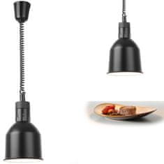 Hendi Svetilka za segrevanje hrane - viseča cilindrično-konična črna Premer 175mm 250W - Hendi 273852