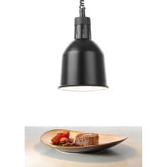 Hendi Svetilka za segrevanje hrane - viseča cilindrično-konična črna Premer 175mm 250W - Hendi 273852