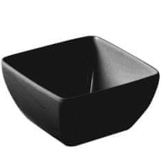 Hendi Melaminska kvadratna posoda za hrano črna 190 x 190 x 90 mm - Hendi 566206