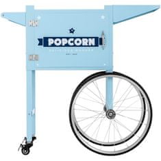 Royal Catering Osnovni voziček stroja za popcorn z retro omarico 51 x 37 cm - modra