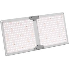 shumee Svetilka za rast rastlin Full Spectrum 60 x 24 cm 468 LED 220 W srebrna