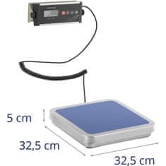 Noah Platformna poštna tehtnica za pakete in pisma z zunanjim LCD zaslonom 31,5 x 32,5 30 kg/ 0,01 kg