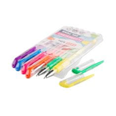 EASY Kids FLUO Komplet neonskih gel pisal, 6 barv