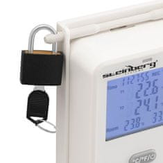 slomart Termohigrometer za beleženje temperature in vlage LCD USB Wi-Fi območje 0-100% -50-350C