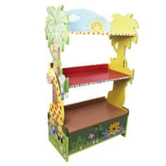 Teamson Fantazijska polja - Pohištvo za igrače -Sunny Safari Bookshelf