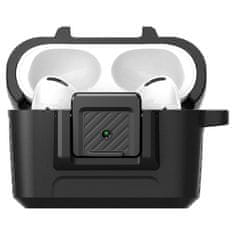 Spigen LOCK FIT AIRPODS PRO 1 MAT ČRNA OVITEK ZA SLUŠALKE