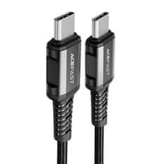 AceFast Kabel C1-03 iz USB-C v USB-C 1,2 m (črn)