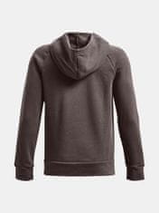 Under Armour Pulover UA RIVAL FLEECE HOODIE-BRN S