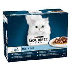 Gourmet Perle Multipack mini fileji v ribjem soku, Duo, 72 x 85 g