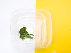 Curver Posoda za shranjevanje hrane Fresh&Go, 1l, transparent/rumena