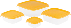 Curver Posoda za shranjevanje hrane Fresh&Go, 0,25l, transparent rumena