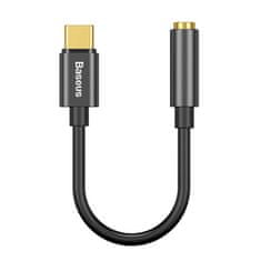 BASEUS L54 USB-C + mini jack 3,5 mm avdio adapter (črn)