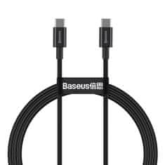 BASEUS Kabel USB-C na USB-C Superior Series, 100 W, 1 m (črn)