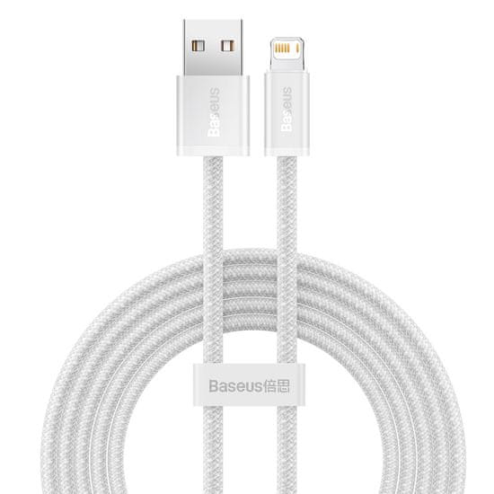 BASEUS Baseus Dynamic kabel USB-Lightning, 2,4 A, 2 m (bel)