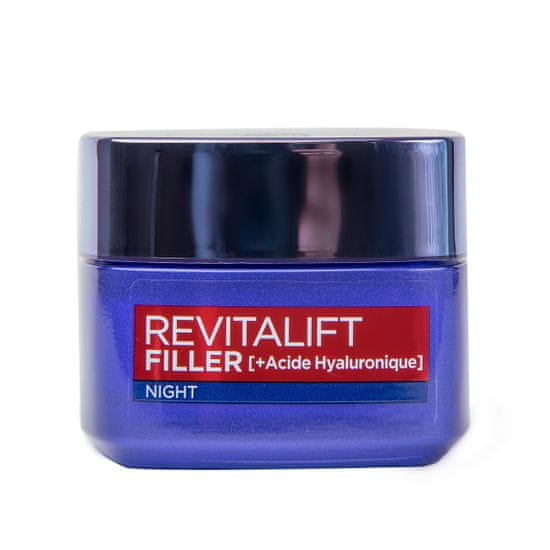 Loreal Paris Revitalift Filler nočna krema proti gubam, 50 ml