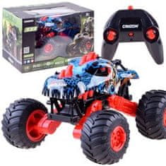 JOKOMISIADA Velik avto na daljinsko upravljanje Monster DINO 4x4 RC0537C