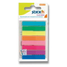 Stick´n Clearnote lepilni trakovi 45 x 8 mm, 8 barv