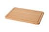 Deska za rezanje Pure Wood Beech z utorom 30 x 20 cm