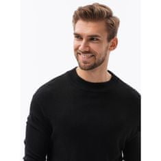 OMBRE Moški pulover MENOS črn MDN16385 XXL