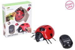 Ladybug velikan RC daljinski upravljalnik 9 cm - češka embalaža