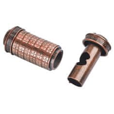 Northix Da Vincijeva šifra, Cryptex with Rings - Copper 