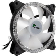 Inter-tech RS-071 ARGUS ventilator, 120 mm, RGB, PWM (88885538)