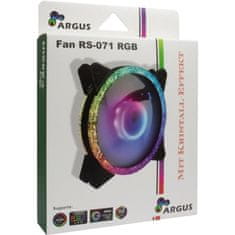 Inter-tech RS-071 ARGUS ventilator, 120 mm, RGB, PWM (88885538)