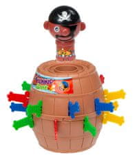 WOWO Arkadna igra Crazy Pirate - Arkadna igra Crazy Pirate in a Barrel 9 x 9 x 12,5 cm