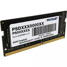 Patriot Signature Line pomnilnik za prenosnik (RAM), 8 GB, DDR4, 3200 MHz, CL22 (PSD48G320081S)