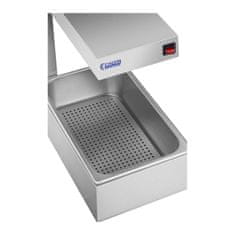 Royal Catering Ogrevalna svetilka za hrano 500W + posoda GN1/1