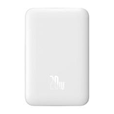 BASEUS Powerbank Magnetic Mini 10000mAh 20W (bela)