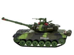 slomart rc velik vojni tank 9995 velik 2,4 ghz zelen