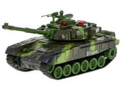 slomart rc velik vojni tank 9995 velik 2,4 ghz zelen