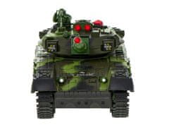 WOWO RC Tank na daljinsko upravljanje - RC Tank Big War 9995 na daljinsko upravljanje 2,4 GHz - zelena