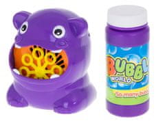 WOWO Hippo Bubble Machine - Hippo Bubble Machine s tekočim milom