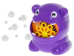 WOWO Hippo Bubble Machine - Hippo Bubble Machine s tekočim milom