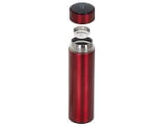 WOWO LED Termovka - Smart LED Termovka-Termo skodelica za steklenico 500 ml Bordo