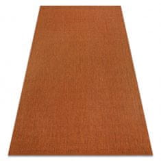 eoshop Preproga FLAT 48663/120 SISAL - terakota SMOOTH ( - Velikost: 200x290 cm)