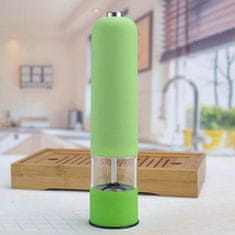 Električni mlinček za poper ali sol - zelen