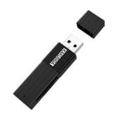 Kaku KSC-749 USB čitalnik pomnilniških kartic SD / microSD, črna